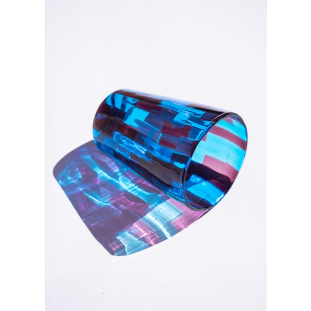 Glass Ribes Collectable Glasses by Mariana Iskra, Set of 6 For Sale - Image 7 of 18