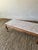 1950s French Provincial Marble and Carved Maple Coffee Table For Sale - Image 9 of 14