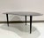 1960s Italian Mid-Century Modern Design Bean Shape Black Crystal Coffee Table For Sale - Image 4 of 7