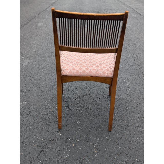 1950s Attributed Drexel Dining Chairs John Van Koert Dateline Collection Set of 4 For Sale - Image 14 of 16