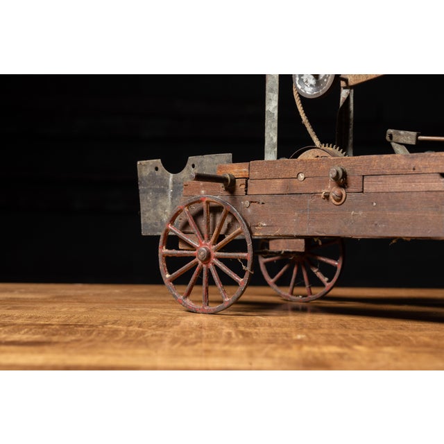 Early 20th Century Pile Driver Rig Salesman Sample For Sale - Image 13 of 16