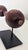 Small Antique Wooden Dumb Bell on Iron Stand – Vintage Gym Décor, Sculptural Object, Industrial Accent For Sale - Image 4 of 6