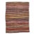 Mid 20th Century Vintage Striped Kilim Rug For Sale