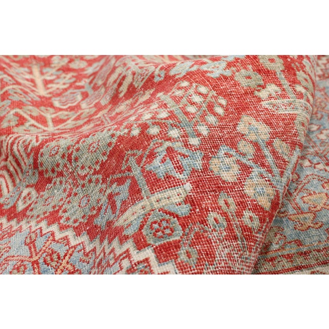 Antique Persian Joshegan Rug, 07'11 X 10'08 For Sale In Dallas - Image 6 of 10