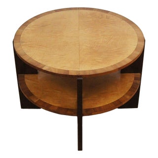 Vintage Art Deco Coffee Table, 1930s For Sale