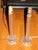 Vintage Pair Art Deco Twisted Glass Column Candlestick Table Lamps For Sale - Image 9 of 11