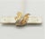 Mid-Century Modern Vintage Signed Jomaz Small Rhinestone Fur Clip For Sale - Image 3 of 7
