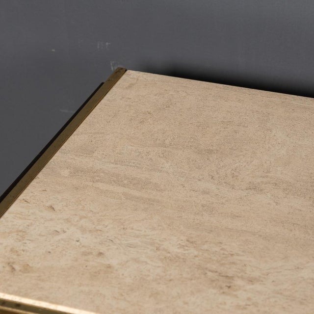 20th Century Continental Belgo Chrome Console Table, 1970s For Sale - Image 9 of 16