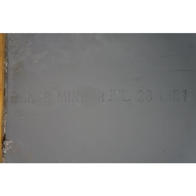 Antique Oak Mirrored Bathroom Apothecary Medicine Cabinet Cupboard 26" For Sale - Image 13 of 18