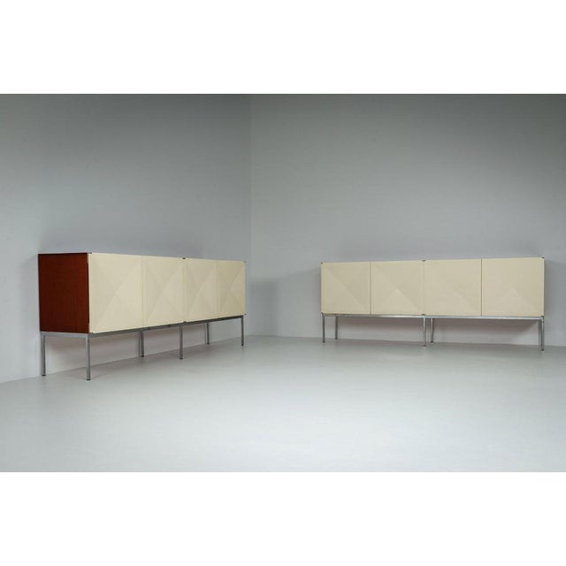 Pointe de Diamant Sideboard from Philippon & Lecoq, Behr, Germany, 1960 For Sale - Image 17 of 18