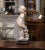 Figurative 19th Century French Polychrome Plaster Figure of a Child After Donatello For Sale - Image 3 of 10