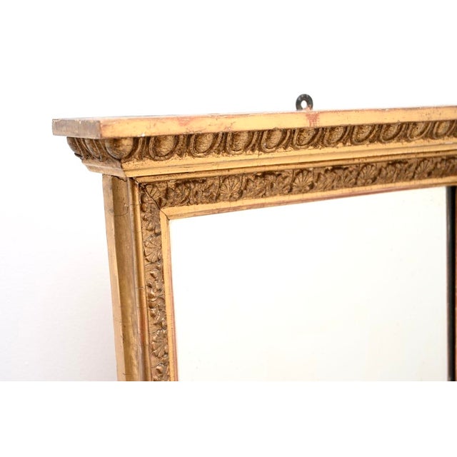 Antique Gilt Wood Mirror from Maple and Co., 1890 For Sale - Image 4 of 10