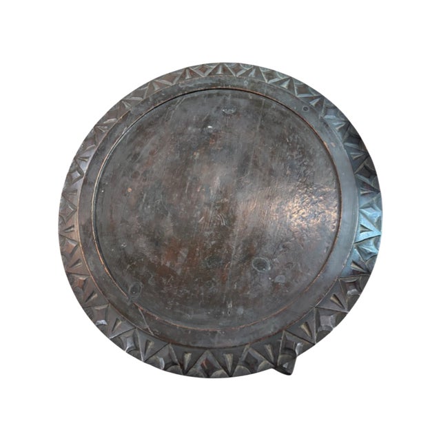 Brown Mid 19th Century Italian Gothic/Rennaisance Revival Griffin Plant Stand Pedestal in Ebonized Oak For Sale - Image 8 of 12