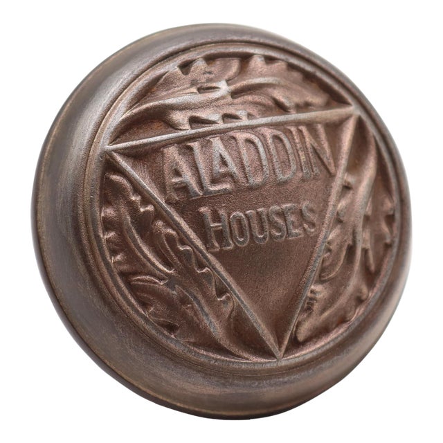 Antique Aladdin Houses Steel Passage Door Knob For Sale