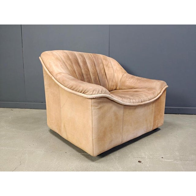 Vintage Leather Sofa Set, 1960s, Set of 3 For Sale - Image 4 of 17