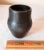 Mid 20th Century Vintage Cherokee Black Clay Pottery Vase by Bigmeat For Sale - Image 5 of 7