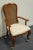 Hooker Set of 4 Hooker Furniture Country French Provincial Cane Back Dining Arm Chairs For Sale - Image 4 of 13