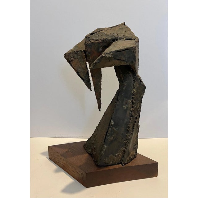 Abstract Expressionist Biomorphic Welded Metal Sculpture, c.1950's For Sale - Image 13 of 13