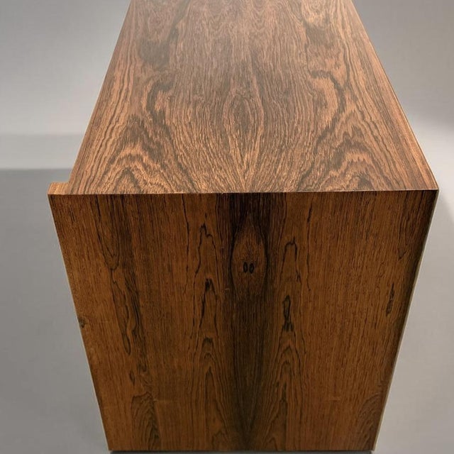 Low Danish Rosewood Sideboard from Erling Torvits, Denmark, 1960s For Sale - Image 5 of 18