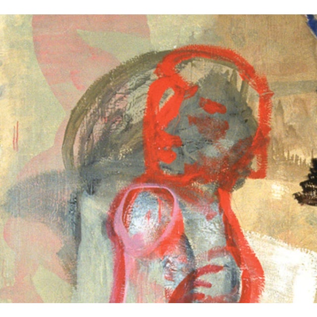 1990s Do You Not Know I Am Woman by Patricia Zinsmeister Parker Painting For Sale - Image 4 of 4