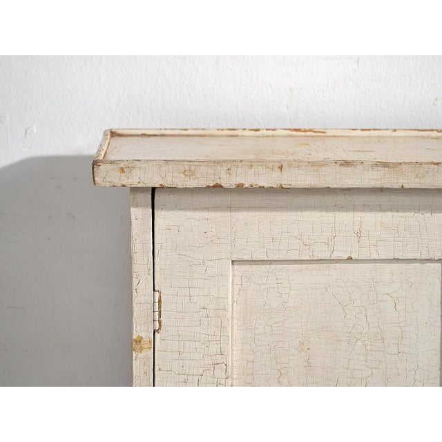 Small Antique White Buffet, 1900 For Sale - Image 10 of 16