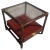 Wood John Wisner for Ficks Reed Boho Chic End Table For Sale - Image 7 of 7