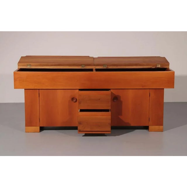 Torbecchia Sideboard in Walnut by Giovanni Michelucci for Poltronova, 1964 For Sale - Image 12 of 15