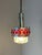 Hanging Lamp in Red Chrome & Crystal Glass from Fischer Leuchten For Sale - Image 6 of 11