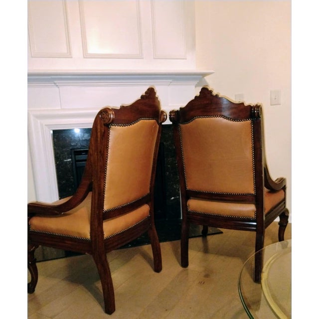 1980s Pair of Hemingway Collection Armchair a Timeless Masterpiece From Thomasville For Sale In Raleigh - Image 6 of 12