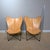 Jorge Ferrari-Hardoy pair of leather butterfly Childs chairs. Piece has no makers marks, Leather & frame appears to original