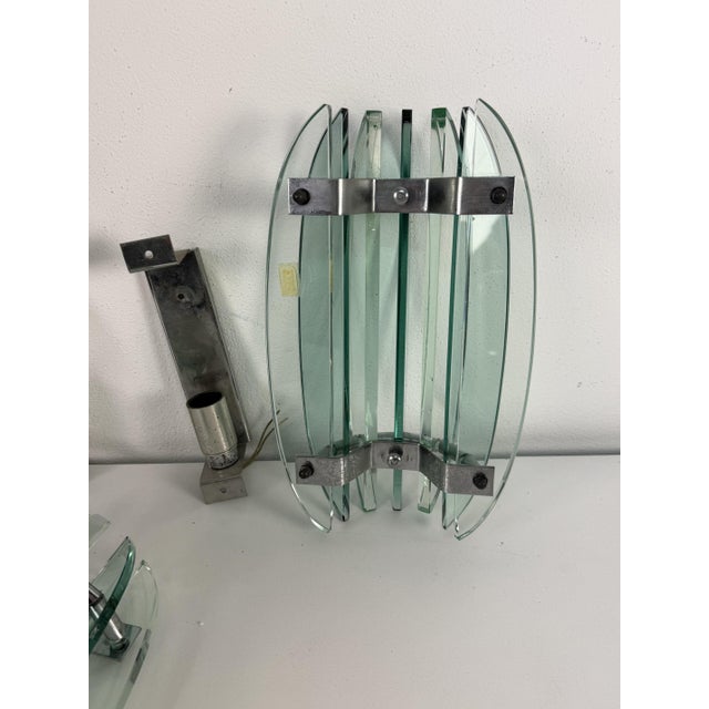 Wall Lamps in Murano Glass from Veca, Italy, 1970s, Set of 2 For Sale - Image 14 of 18