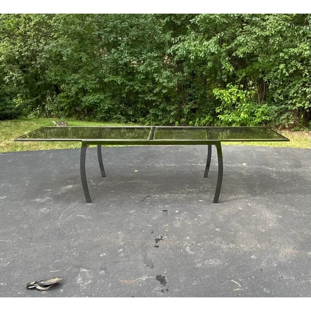 Rare 1980’s Extendable Milo Baughman Style Dining Table - Design Institute of America For Sale - Image 12 of 13