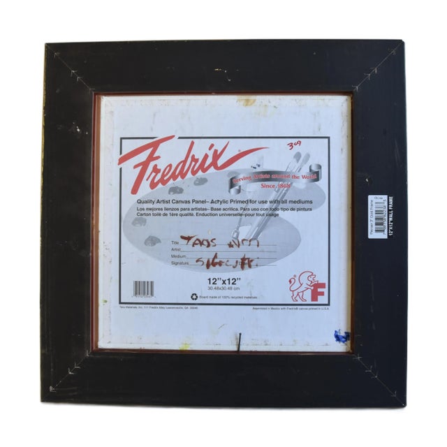 Lavender Silvio Silvestri, Listed Artist Beautiful Mountain Landscape Oil Painting W/ Antiqued Gold Wood Frame For Sale - Image 8 of 10