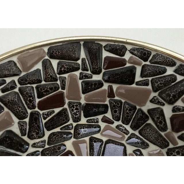 Mid-Century Modern Mid-Century Mosaic Bowl For Sale - Image 3 of 5