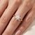 Rose Quartz Gemstone Ring | Delicate Flower Style Ring | Pink Gemstone Ring Us (All Sizes Available) For Sale - Image 4 of 4
