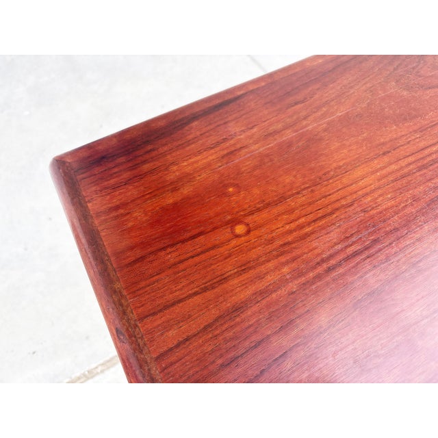 1960s Danish Modern Teak Extendable Dining Table by Am Mobler For Sale - Image 10 of 12