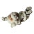 Mud 20 Th C Santa Claus Garden Figurine For Sale