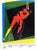 Vintage offset poster realized after Andy Warhol in occasion of the 14° Olympic Winter Games of Sarajevo (1984). A...