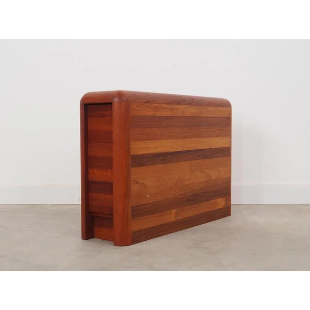 The bar was made in the 1970s, Danish production. The structure was made of solid teak wood. The surface has been...