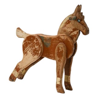 20th Century French Wooden Horse For Sale