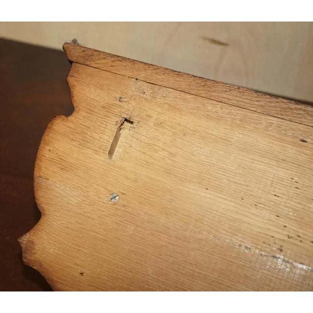 Antique Dutch Heavily Carved Oak Wall Rack Hanger For Sale - Image 12 of 13