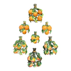 Vintage Italian Capodimonte Fruits