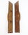 Traditional Pair of Vintage Commercial 15 In. Polished Brass Door Pulls For Sale - Image 3 of 4