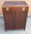 Brown Mid-20th Century Chinese Carved Rosewood Siver Chest Cabinet For Sale - Image 8 of 12