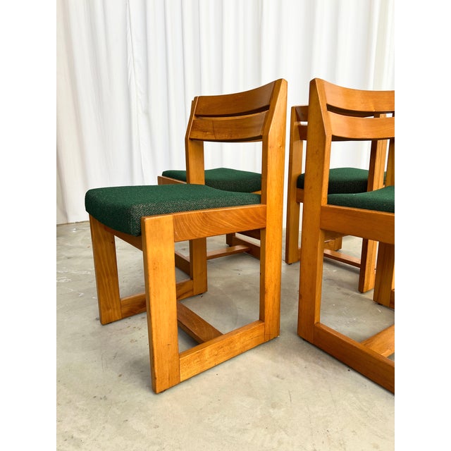 Elm Chairs from Maison Regain, 1970, Set of 4 For Sale - Image 9 of 18