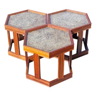 John Keal Brown-Saltman “Domino” Tables For Sale