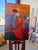 I created Dancing as the Sun Dies to show a moment of pure joy as the day ends. The figure in the painting is turned away,...