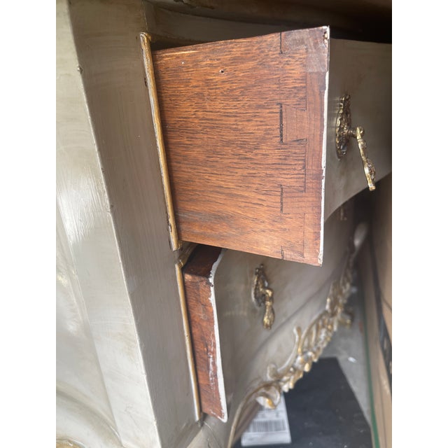 Antique French Regency Bombay Commode Chest For Sale - Image 12 of 14