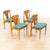 Mid-Century Modern Set of Four Mid Century Dining Chairs by Elliots of Newbury For Sale - Image 3 of 10