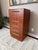 This tallboy dresser was designed by Victor B. ("VB") Wilkins for G Plan's "Fresco" line, made of teak wood with rounded...